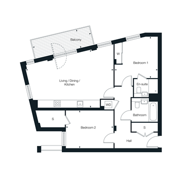 Floor 03 - Plot B3.02 floorplan