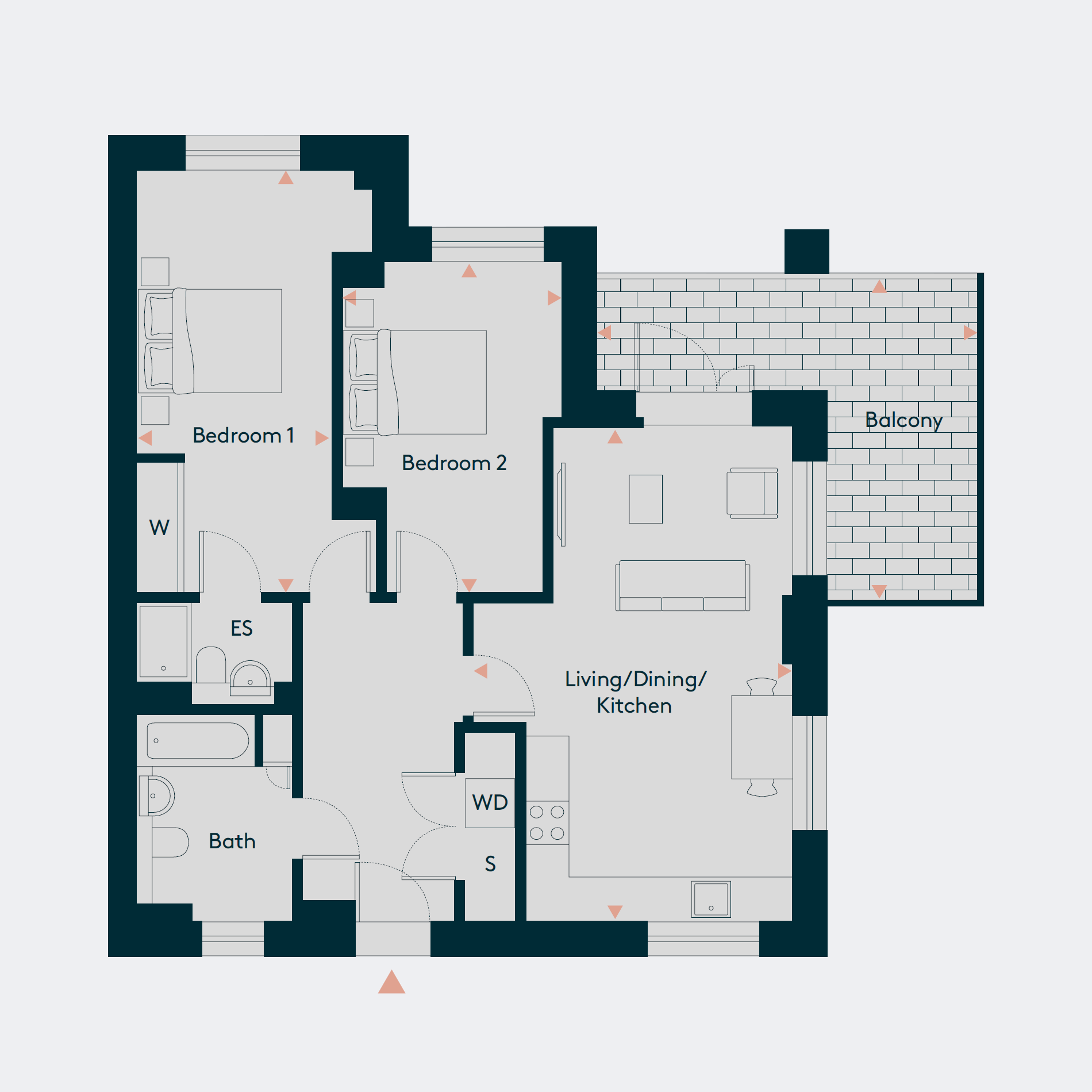Apartment 52 floorplan
