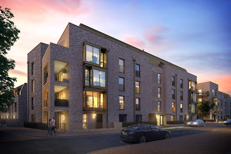 Dusk CGI Block B