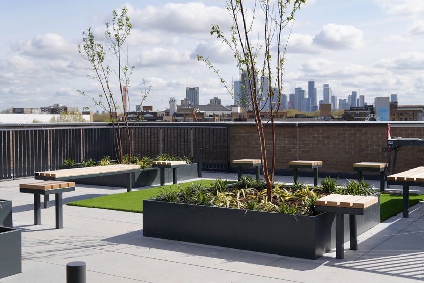 Roof terrace