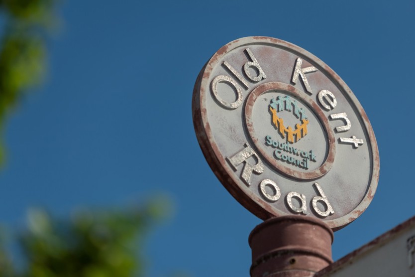 Old Kent Road sign