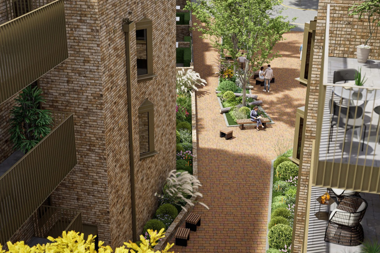 The Garratt Collection - Inner Courtyard