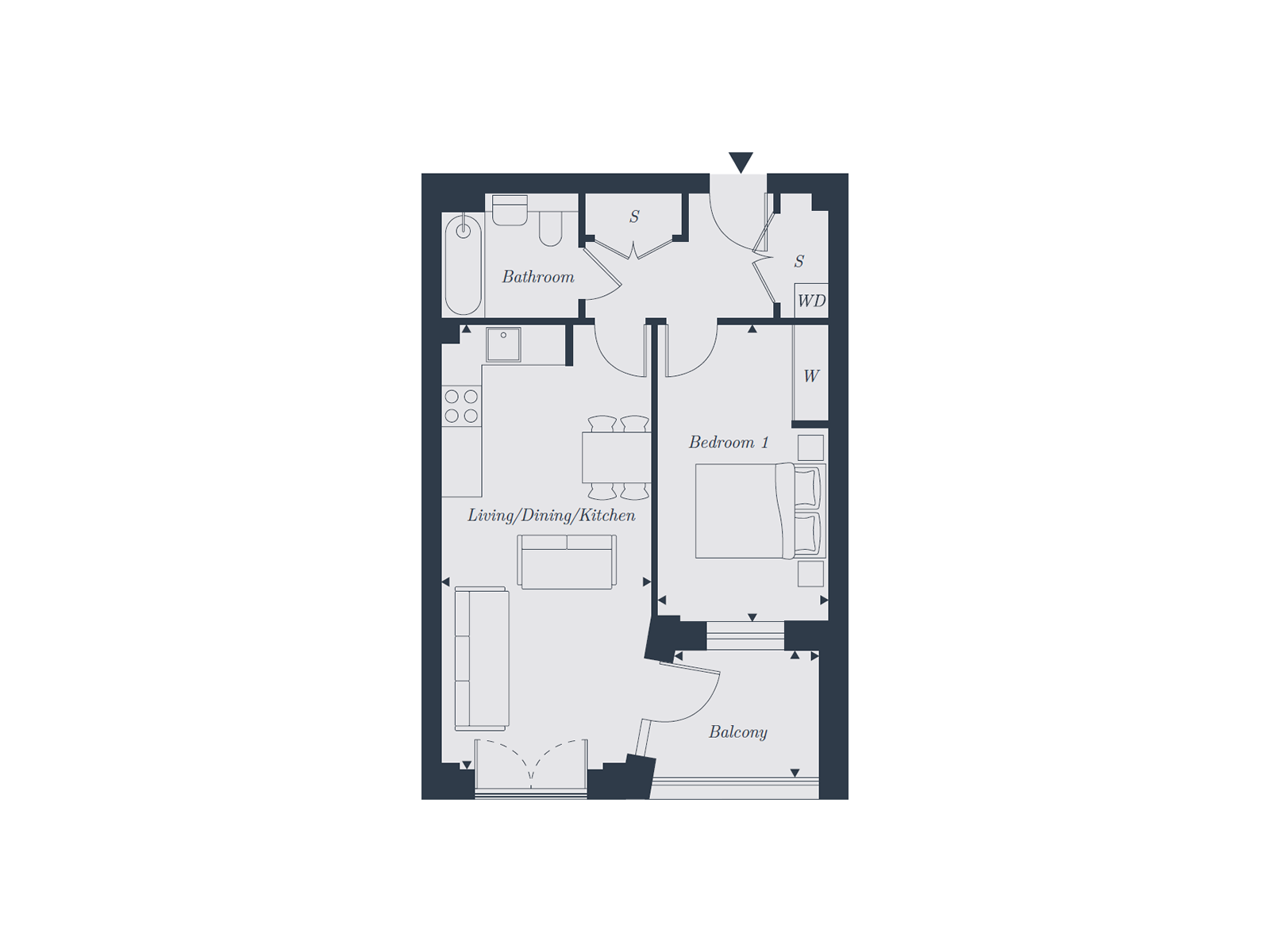 Type 9 apartment plan